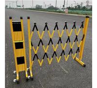 Possibilité d'élargir les barricades mobiles, Barrière de sécurité rétractable et extensible, multicolore, 1,2 m x (1-5) m(Noir,1.2x1m)