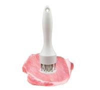 Possibilités de viande à 21 broches - Drapé à viande en acier inoxydable, outils de cuisson | Steak maison, cuisson douce, porc, poulet, épingle à viande, équipement tendre, professionnel, gadget