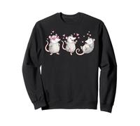 Possum Hearts Opossum Love Woodland Vibes Sweatshirt