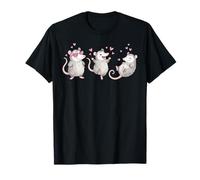 Possum Hearts Opossum Love Woodland Vibes T-Shirt
