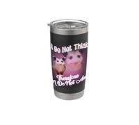 Possum meme - Je ne pense pas donc je ne suis pas possum Gobelet isotherme en acier inoxydable double paroi