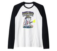 Possum Patrol : Graveyard Shift Patrol Night Humour Funny Manche Raglan