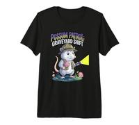 Possum Patrol : Graveyard Shift Patrol Night Humour Funny T-Shirt Haut de Gamme