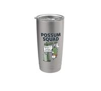 POSSUM Squad Welcome to the Kingdom Cartoon Wild Humour Funny Gobelet isotherme en acier inoxydable double paroi