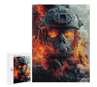 Post-Apocalyptic Warrior Gear Puzzle 500 Pièces Educa Jouet en Bois Cadeau Unique Décoration Intérieure Jeu Éducatif Challenge Toy Adultes Et Enfants À Partir De 14 Ans 500 PCS