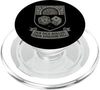 Post Castle RPG Gamer Medieval Ruin Adventurer Guild, Cadeau PopSockets PopGrip pour MagSafe