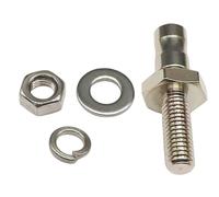 Post De Messe En Cuivre | Electronics Copper Liaison Grounding Post - L'accessoire Conducteur évite le matériel de fuite actuel pour une utilisation automobile