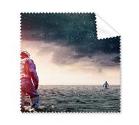 Post du Interstellaire astronautes vers Sonde Spatiale dans Le lac Illustration Motif Lunettes Chiffon Chiffon de Nettoyage Cadeau Nettoyant pour écran de téléphone 5 pcs