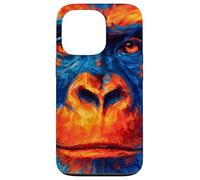 Post-impressionnisme chimpanzé Coque pour iPhone 13 Pro