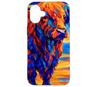 Post-impressionnisme Vache Highland Coque pour iPhone 16 Plus