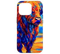 Post-impressionnisme Vache Highland Coque pour iPhone 16 Pro