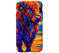 Post-impressionnisme Vache Highland Coque pour iPhone X/XS
