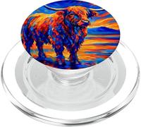 Post-impressionnisme Vache Highland PopSockets PopGrip pour MagSafe
