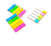 Post It 1 à 15 pièces de notes adhésives mignonnes for le bureau et l'école, bloc-notes arc-en-ciel, carnet de croquis, agenda(15 pcs Mixed Color)