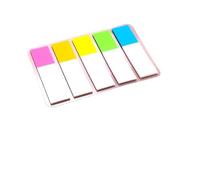 Post It 1 à 15 pièces de notes adhésives mignonnes for le bureau et l'école, bloc-notes arc-en-ciel, carnet de croquis, agenda(1 pcs Color C)