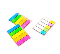 Post It 1 à 15 pièces de notes adhésives mignonnes for le bureau et l'école, bloc-notes arc-en-ciel, carnet de croquis, agenda(3 pcs Mixed Color)
