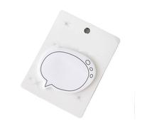 Post it 1 bloc-notes adhésif mignon avec dialogues, idéal for le bureau et l'école(Color-2)