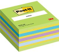 Post-it® 2028NB bloc-notes repositionnables - 76 x 76 mm, bleu fluo