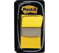 Post-It 23170 Carte de 50 marque page index, Jaune, 25.4 x 43.1 mm, Lot de 12