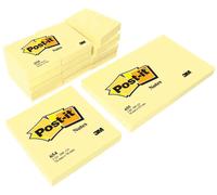 Post-It 3m Post-It Adhésifs, 102 X 152mm, En Blanc, 100feuilles/Bloc