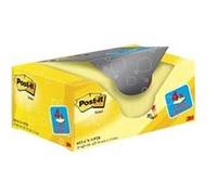 Post-It 653-VP20 Rectangle Jaune 100 feuilles Auto-adhésif Jaune G