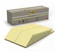 Post-It 654-Ryp24 Carré Jaune 100 Feuilles Auto-Adhésif