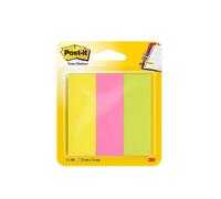 Post-it® 671-3 Page Marker Neon - 25 x 76 mm, 3x 100 bandes