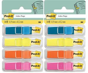 Post-It 683-4ABXEU Marque-Page, 11.99 x 6.91 x 0.71 cm (Lot de 2)