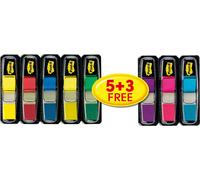 Post-it 683-P5+3 Post-it Haftmarker Index Mini, 11,9 x 43,2 mm, 5+3 GRATIS