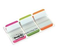 Post-it Marque-pages Index Strong 686L-PGO – néon 25,4×38 mm – Surface d'écriture blanche