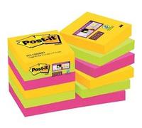 Post-It Bloc-Notes Super Sticky, 48 X 48 Mm, Rio De Jane...