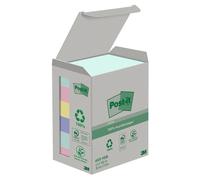 Post-it® 7100259445 Recycling Notes Rainbow Notes adhésives Standard couleurs assorties 6 blocs(T)