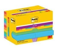 Post-It 7100290166 Carré Bleu, Vert, Orange, Violet, Rouge, Jaune 90 feuilles Auto-adhésif G