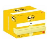Post-It 7100290170 Rectangle Jaune 100 feuilles Auto-adhésif Jaune G