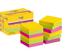 Post-it® 7100290181 Post-it® Super Sticky Rio de Janeiro notes adhésives extra-fortes 654MTDR couleurs assorties 12 blocs