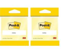 Post-it 76x76 mm Notes - Canary Jaune (Lot de 4)
