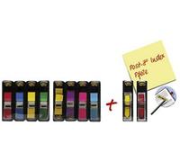 Post-it Bandes adhésives 7000047670 rouge, jaune, vert, bleu, citron, lilas, rose, turquoise