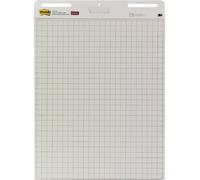 3M Post-it Super Sticky Meeting Chart, quadrillé, 2 blocs, 635 mm x 762 mm x2 morceau