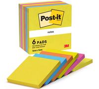 Post-It Bloc-Note Adhésif, 76 X 76 Mm, Energetic Collection