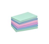 post-it post-it bloc-note adhésif recycling, 127 x 76 mm, 6 couleurs noir Noir G