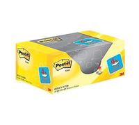 Post-it Notes autocollantes - Pack promo 16+4, 100 f/bloc, 38 x 51 mm, Jaune Canari, super adhésifs