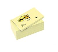 Post-it - BP371 - Note - 76 x 127 mm - Lot de 6 blocs dont 1 gratuit - Jaune