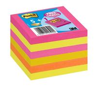 Post-it - BP372 - Note fruitée - 76 x 76 mm - Lot de 6 blocs dont 1 gratuit