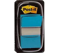 Post-it Distributeur de 50 marque-pages avec Onglets séparateurs 25,4 x 44 mm Bleu