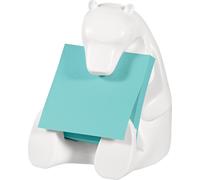 Post-it distributeur de notes adhésives BEAR-330 +90fls 76x76mm turquoise
