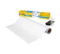 Post-it Easy Erase Film tableau blanc adhésif en rouleau - L.91 x H.122 cm