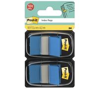 Post-it – Marque-pages souples – Lot de 2 x 50 feuilles – Bleu