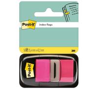 Post-it Index Marque-Pages, 50 Marque-Pages, 25,4 mm x 43,2 mm, Rose | Pour Marquer, Surligner Ou Coder Les Infos Importantes ; Adhère Bien, Inscriptible, avec Dévidoir à Une Main