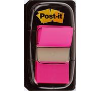 Post-it Index repositionnables 25,4 x 43,2 mm rose 50 feuilles