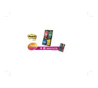 Post-it Index 680 – 4 dévidoirs (50 marque-pages) + 2 recharges flèches offertes